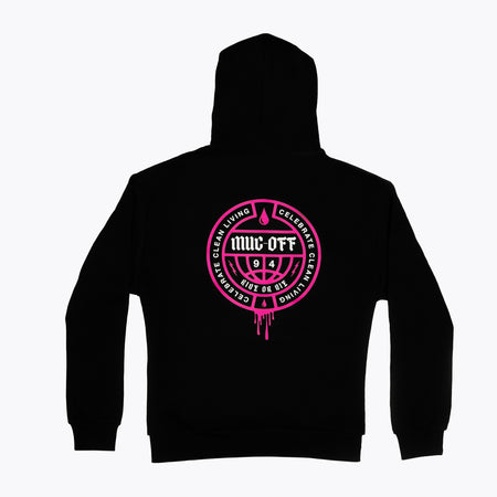Clean Living Hoodie, back view