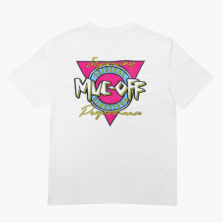 Surf T-Shirt in white, back view